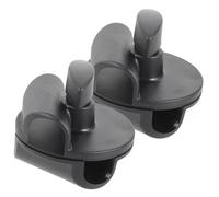 BESTonZON 2pcs Adjustable Rotatable Microphone Stand Arm Clamps Boom Mic Holders for Live Broadcast Compatible and Snowball Microphones 15-19mm Fixed Size