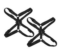 BESTonZON 2pcs Adjustable Saxophone Strap Comfortable and Shoulder Strap for Alto Tenor Soprano Saxophones for and Practice