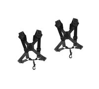 BESTonZON 2pcs Alto Saxophone Neck Strap Padded Comfortable Sax Harness Long Lanyard for Saxophone Strap for Height Players