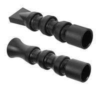 BESTonZON 2pcs Aquarium Water Outlet Nozzles 25mm Plastic Pump Plumbing Nozzle Set with Duckbill Tornado Styles for Fish Tank Water Flow Control and Aquarium Return Pipe Connection
