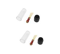 BESTonZON 2pcs Artist Handmade Bassoon Reed Storage Case Small Box for Bassoon Instrument Accessories Easy Cleaning