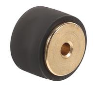 BESTonZON 2pcs Axial Pressure Pulley Valve Caps Trumpet Pinch Roller for Dvd Drive Cassette Player Recorder Power Amp The Player Vehicle Dash Cameras Radio Supplies Buttons Dedo Black Rubber