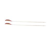 BESTonZON 2pcs Bamboo Dulcimer Mallets Dulcimer Replacement Sticks for Musical Instrument Accessories Long Sticks for Playing