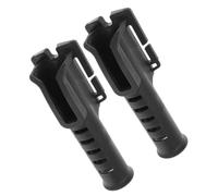BESTonZON 2pcs Band Fishing Rod Stand Fishing Pole Carrier Plastic Black