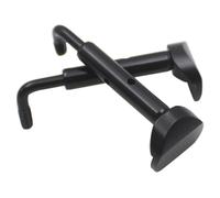 BESTonZON 2pcs Black Violin Chin Rest Screws 3/4 4/4 Size Violin Accessories Cheek Rest Clamp Replacement Screws Suitable for Orchestral String Instruments
