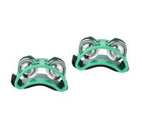 BESTonZON 2pcs Boy Girl Musical Instrument Foot Jingle Bells Double Row Percussion for Music Education Creative Design for Fun Comfortable Elastic Band for Durable Foot Bell for Boy Girl