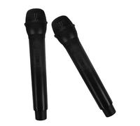 BESTonZON 2pcs Boy Girl's Simulated Microphone Toy Prop Plastic Imitation Mic for Pretend Stage Party Photoshoots Role Activities Boys and Girls Toys