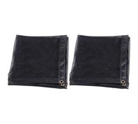 BESTonZON 2Pcs Car Backseat Pet Barrier Mesh Net Portable Lightweight Dog Vehicle Barrier for Safe Install Pet Back Seat Protector for Driver Focus and Comfort