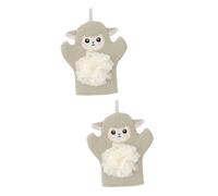 BESTonZON 2pcs Cartoon Boys and Girls Bath Towel Boy Girl Shower Towel Soft Bath Bomb