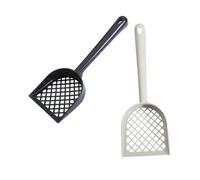 BESTonZON 2pcs Cat Litter Scoop Durable Cat Litter Scooper for Easy Cleaning Convenient for Home Use Long Handle for Comfort Smooth Edges for Safety for Pet Owners