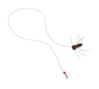 BESTonZON 2pcs Cat Refill Interactive Insect Teaser Head Replacement Long String Design for Indoor Kitten Enrichment Realistic Simulation to Engage Cat Hunting Instincts