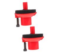 BESTonZON 2pcs Cymbal Felt Pad Drum Non-slip Pads Cymbal Clutch Felt Drum Kit Accessories for Drumming