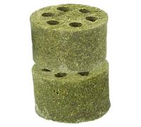 BESTonZON 2pcs Dental Chew Toy Organic Hay Teething Toys for Rabbits Guinea Pigs Pet for Bunnies