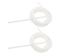 BESTonZON 2pcs Dental Flosser Pipe Replacement Tubing Compatible with Waterpik Oral Irrigators Gentle Flow Water Dental Floss Hose for Precise Oral Care and Travel-Friendly Cleaning