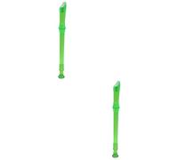 BESTonZON 2pcs Descant Recorder Flute Abs Material School Flute Soprano Recorder Instrument Music Wind Instrument