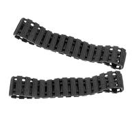 BESTonZON 2pcs DIY Tank Track Replacement for Remote Control Robot Lightweight Sturdy Grip Excellent Traction Various Terrains for Model Building