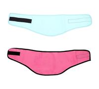 BESTonZON 2Pcs Dog Cooling Scarf Lightweight Breathable Bandana for Hot Weather Cooling Collar for Summer Activities for Walking Jogging and Playing