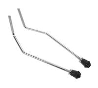 BESTonZON 2pcs Drum Leg Feet Holder Support Bracket for Stability and Balance Replacement Drum Stand Legs Kit Accessory for Percussion Instrument Parts