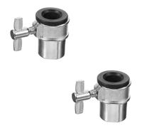 BESTonZON 2pcs Drum Screws Connector Replacement Drum Part Wing Screw Bracket Adjuster Drum Stand Lock Percussion Instrument Drum Supply Drum Stand Mount Drum Lock Screw Aluminum Alloy