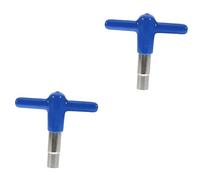BESTonZON 2pcs Drum Tuner Key Tool Kit for Beginners Drum Keys Silicone Cover Easy to Use