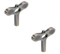 BESTonZON 2pcs Drum Tuning Key with Screw Mouth Durable Drum Wrench for Easy Drumhead Changes Lightweight Design for Drummers Fit for Percussion Instruments