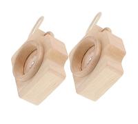 BESTonZON 2pcs Educational Kaleidoscope for Camera Shape with Hand Rope Lightweight Decorative Plaything for Boys and Creative Learning and Fun