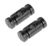 BESTonZON 2pcs Electric Guitar String Trees with Screws Roller String Retainers Tuning Guitar Accessories for Headstock Fixing