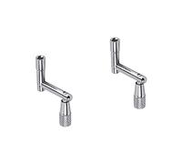 BESTonZON 2pcs Ergonomic Slip Texture Handle Drum Key Drum Tuning Tool for Kit outside Tap Key