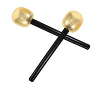 BESTonZON 2pcs Fake Microphone Props Abs Simulation Mic Model for Party Karaoke Performance Confidence Building for Holiday Activities