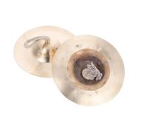 BESTonZON 2Pcs Finger Cymbals for Cymbals Sound Musical Instruments for Dance and Rhythm Practice Durable and Safe Design
