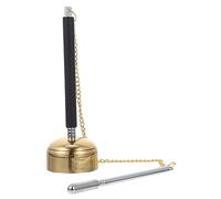 BESTonZON 2pcs Flexible Chime Meditation for Gaia Buda Yoga Gong Buddhist Ritual Utensil Temple Instrument