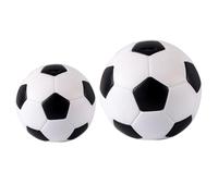 BESTonZON 2pcs Football Shape Vinyl Piggy Banks for Boys Cartoon Coin Containers Desktop Decor Money Box