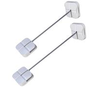 BESTonZON 2pcs for Cabinets and Childproof Strap Locks for Refrigerators and Household Doors Easy to Use and Secure Prevents Accidental Openings for Boys and Girls