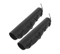 BESTonZON 2pcs French Horn Hand Pads Pu Leather Horn Handle Protectors Non-slip Cushion for Brass Instrument Maintenance