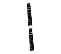 BESTonZON 2pcs Fretboard Sticker for Violin Finger Stickers Violin Finger Guide Frets Decals Learning Tool