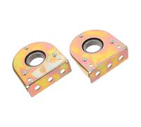 BESTonZON 2pcs Greenhouse Fan Bearing Housing Iron Construction Pulley Bearing Block for Efficient Ventilation and Flexible Compatibility in Agricultural Ventilation Systems