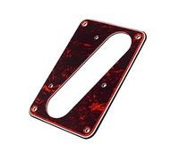 BESTonZON 2pcs Guitar Accessory Humbucker Pickup Ring Cover Frame Flat Mounting Ring for Electric Guitar Bridge Cover Protector Dark
