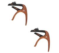 BESTonZON 2pcs Guitar Capo Portable Guitar Capo Clamp Part Guitar Supply Violin Capo Bass Capo Banjo Tuner Guitar Accessories Violin Tuner Ukelele Capo Modify Folder Tuning Zinc Alloy