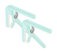 BESTonZON 2pcs Guitar Capo Ukulele Capos Spring Tension Slip Design Electric Acoustic Guitar Accessories