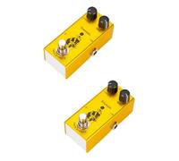 BESTonZON 2pcs Guitar Effects Tone Amp Pedal Effect Pedal Effect for Electric Guitar Rock Sound Pedal Tremolo Effect Pedal Foot Switch Bass Multi Effects Guitar Pedal Classic Alloy V2 Board