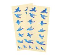 BESTonZON 2pcs Guitar Fretboard Decals Assorted Bird Stickers Aesthetic Band Stickers Music for Boys and Girls Easy Install