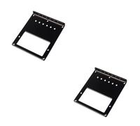 BESTonZON 2pcs Guitar Plate Acoustic Guitar Bridge Replacement Acoustic Guitar Bridge Plate Vintage Bridge Plate Top Loading Bridge Plate Hardtail Bridge Guitar Bridges Parts
