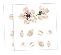 BESTonZON 2pcs Guitar Stickers Fretboard Decals Self-adhesive Pvc Sakura Style Decorative Patch for Acoustic Guitar Leaves No Residue Unique Design