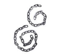 BESTonZON 2pcs Halloween Chains Lightweight Portable Fake Chains for Spooky Pirate and Prison Costume Props Skinfriendly Comfortable Finish Multipurpose Decor Accessories