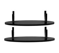 BESTonZON 2pcs Instrument Stand for Flute Display Material Stable Acrylic Flute Holder for Musicians for Tabletop Classroom Office Desk Use