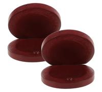 BESTonZON 2pcs Jujube Castanets Finger Cymbals for Mini Castanets Finger Clappers Castanet Clapper Educational Castanet Finger Castanets Finger Percussion Castanet Hand Clapper