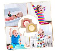 BESTonZON 2Pcs Kaleidoscopes Educational Decorative Creative Learning Playthings for Party Favors Yellow and Red