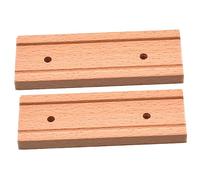 BESTonZON 2pcs Kalimba Bridge Replacement for Thumb Piano Natural Wood Accessory Professional Kalimba Part Enhancing for Music