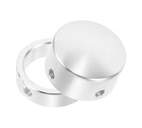 BESTonZON 2pcs Lightweight Aluminum Alloy End Caps for Fitness Equipment Handles Pull Up Bar Cover Compatible with Barbells and Dumbbells Durable Exercise Handlebar Caps for Strength