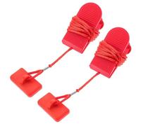 BESTonZON 2pcs Magnetic Treadmills Safety Switch Universal Replacement Magnet Key Emergency Stop Key for Running Machine Home Gym Equipment